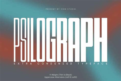 tall bold fonts.